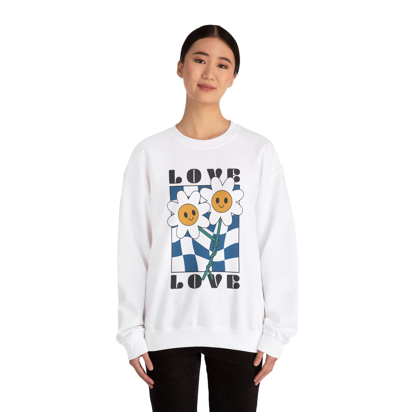 Unisexe Crewneck manches longues - Love