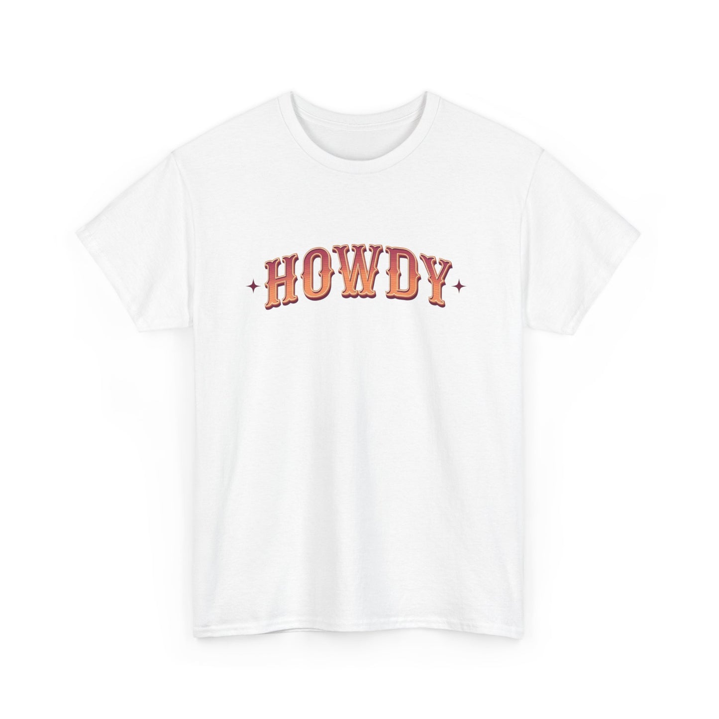 T-shirt unisexe en coton épais - Howdy