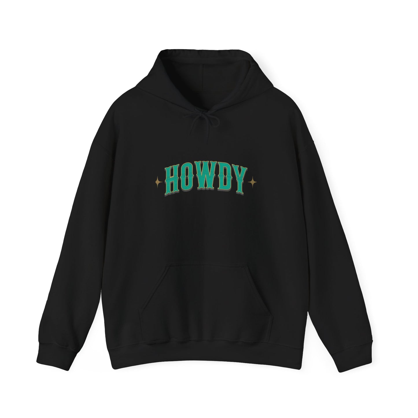 Sweat à capuche unisexe - Howdy Vert