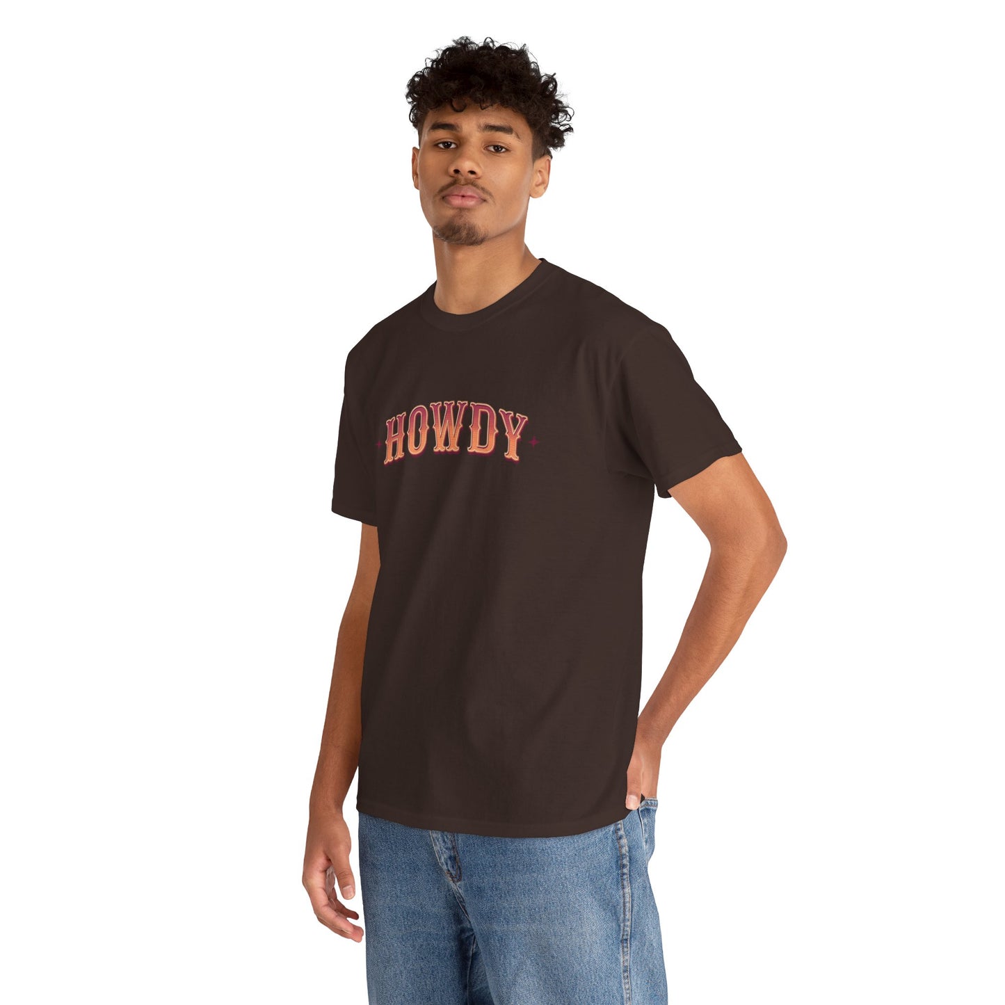 T-shirt unisexe en coton épais - Howdy