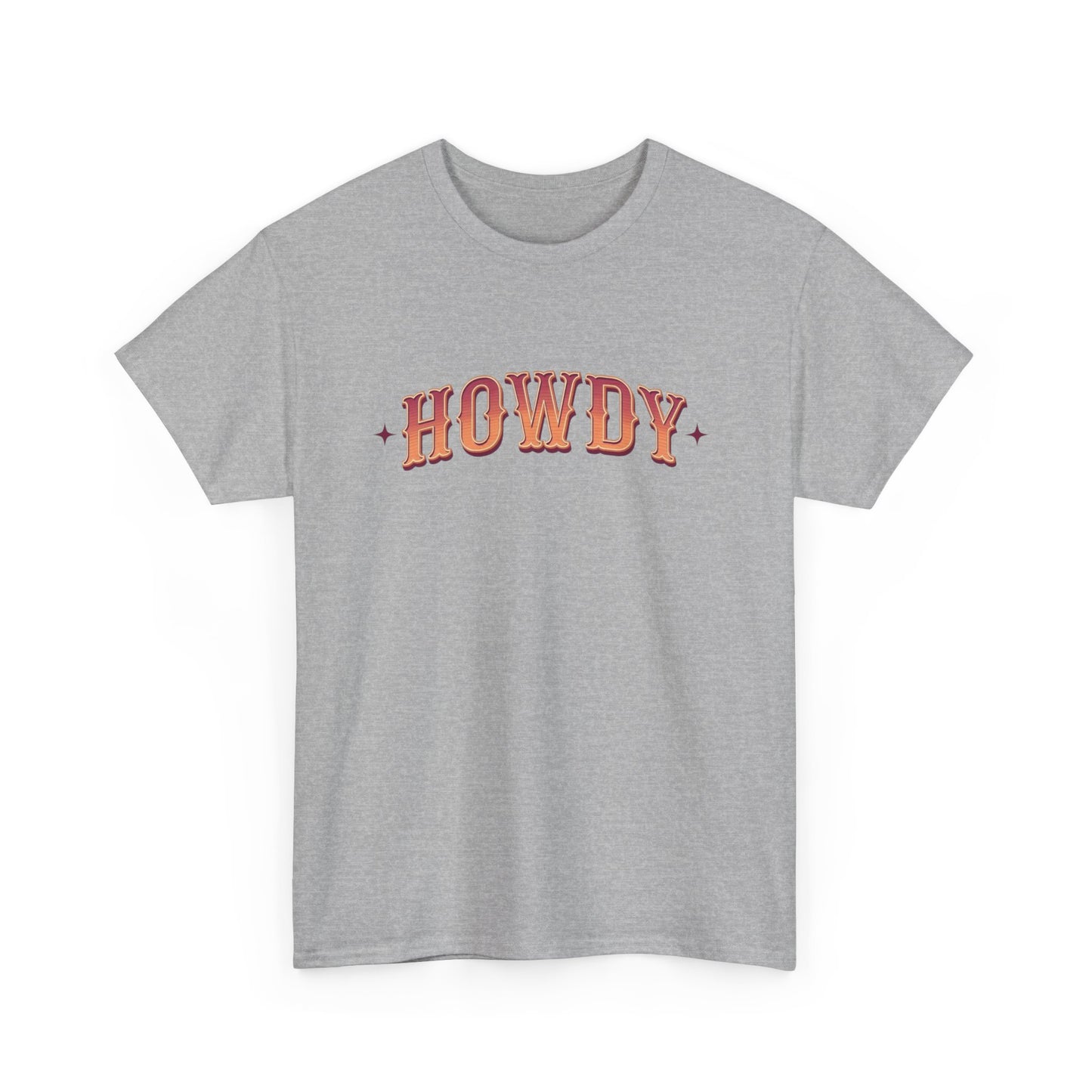 T-shirt unisexe en coton épais - Howdy