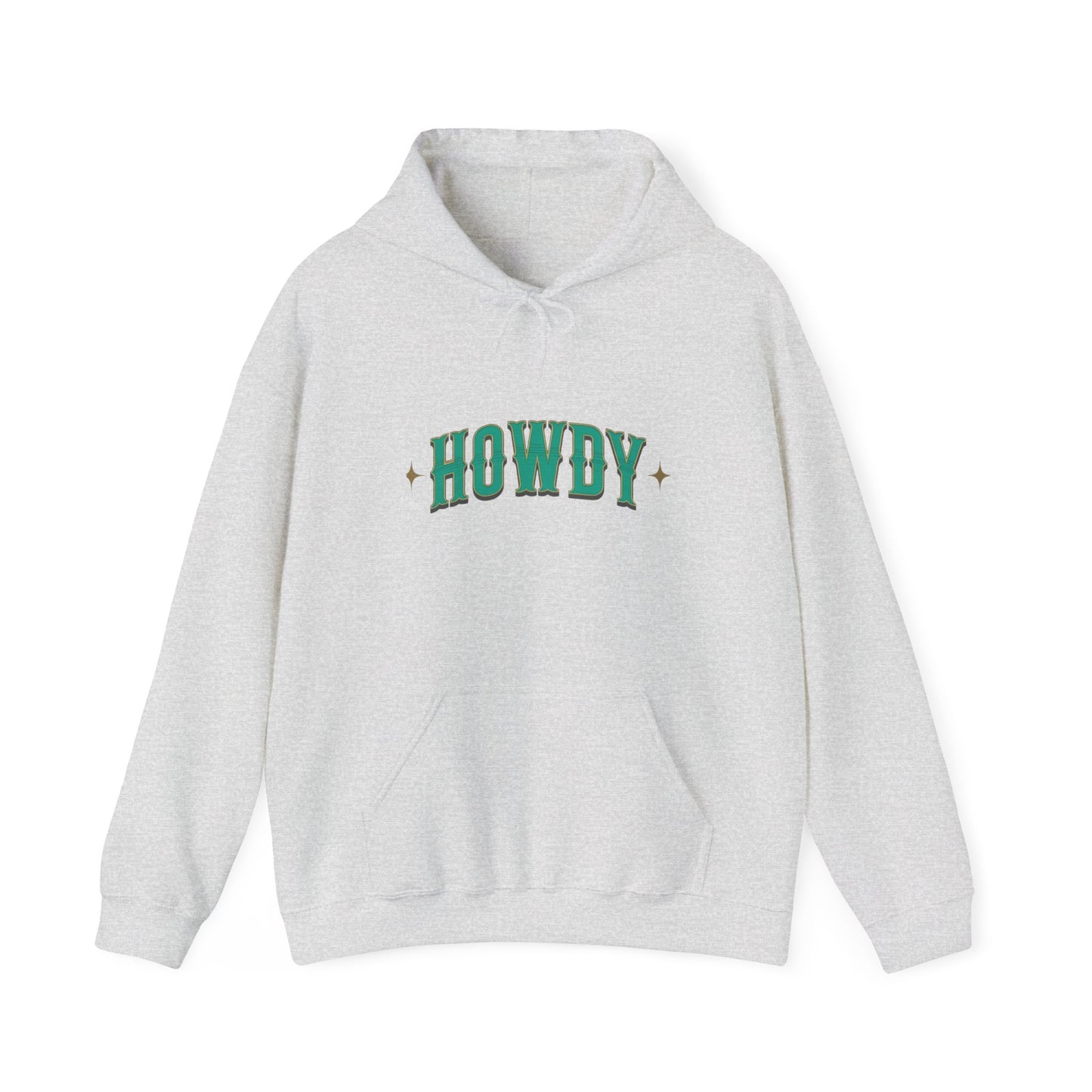 Sweat à capuche unisexe - Howdy Vert