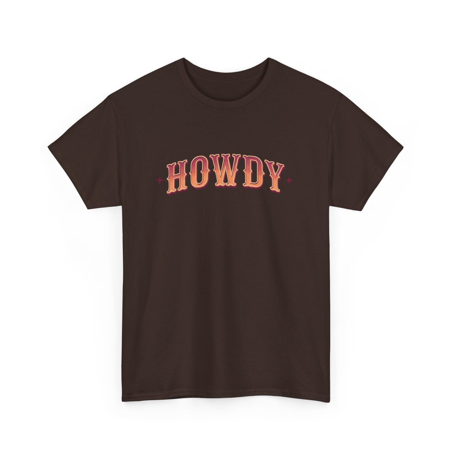 T-shirt unisexe en coton épais - Howdy