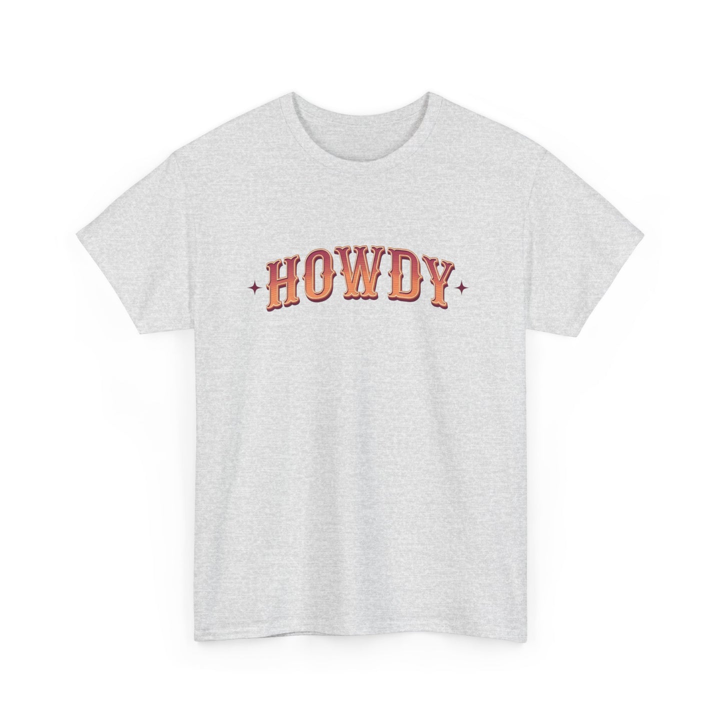 T-shirt unisexe en coton épais - Howdy