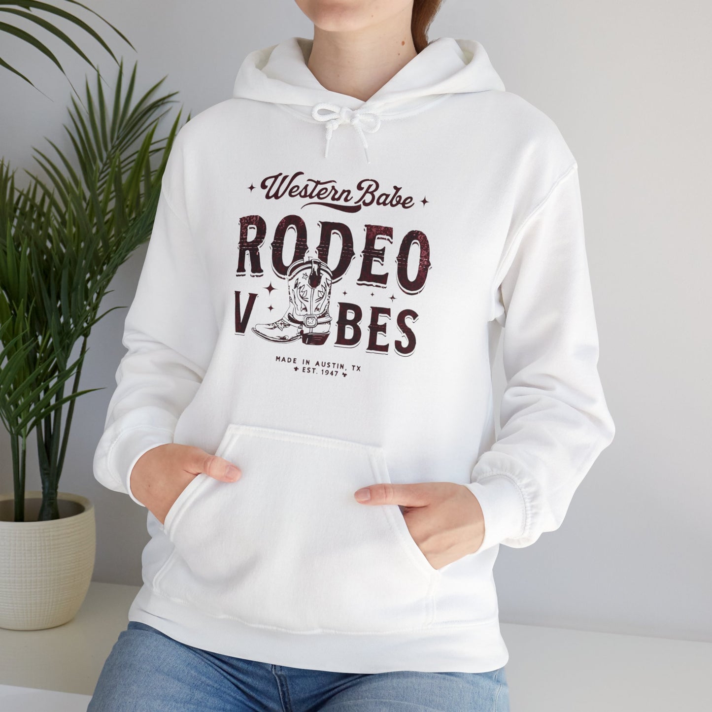 Sweat à capuche unisexe - Rodeo Vibes