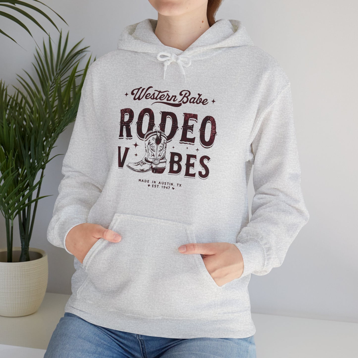 Sweat à capuche unisexe - Rodeo Vibes