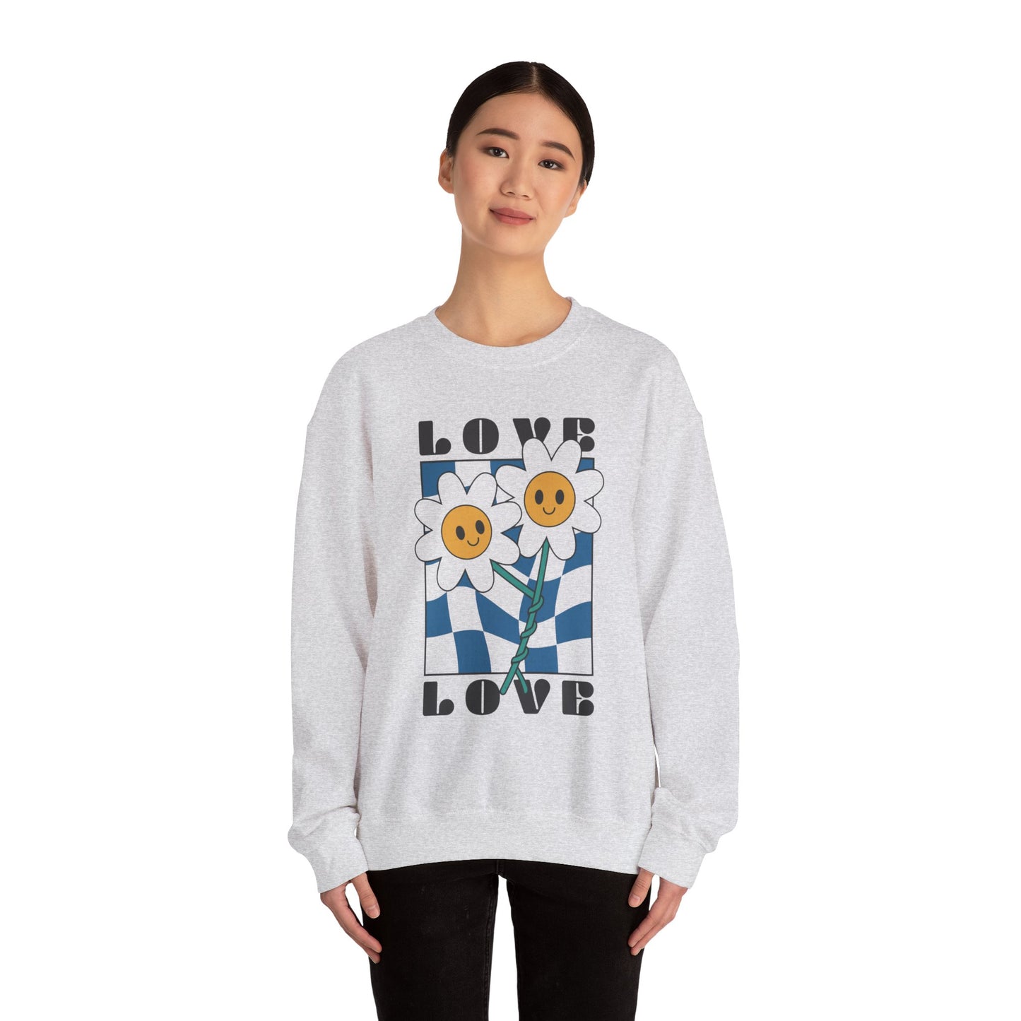 Unisexe Crewneck manches longues - Love