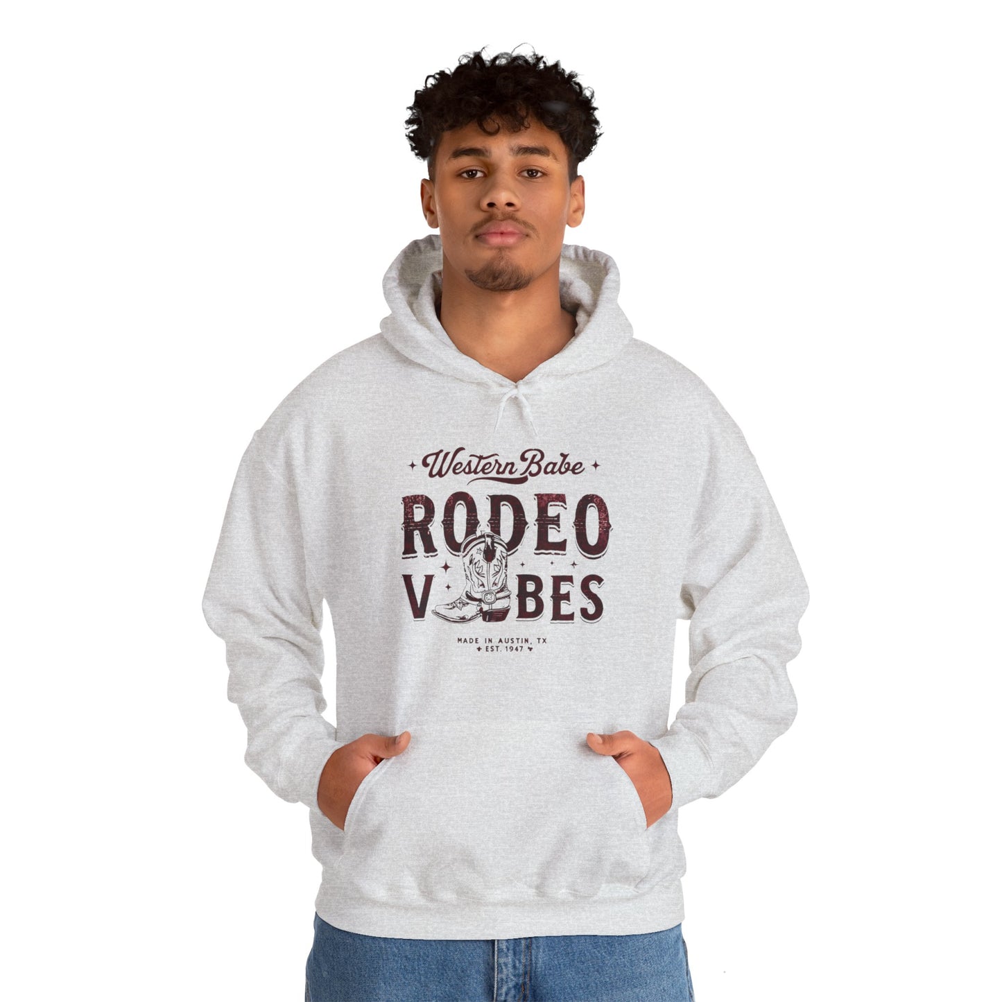 Sweat à capuche unisexe - Rodeo Vibes