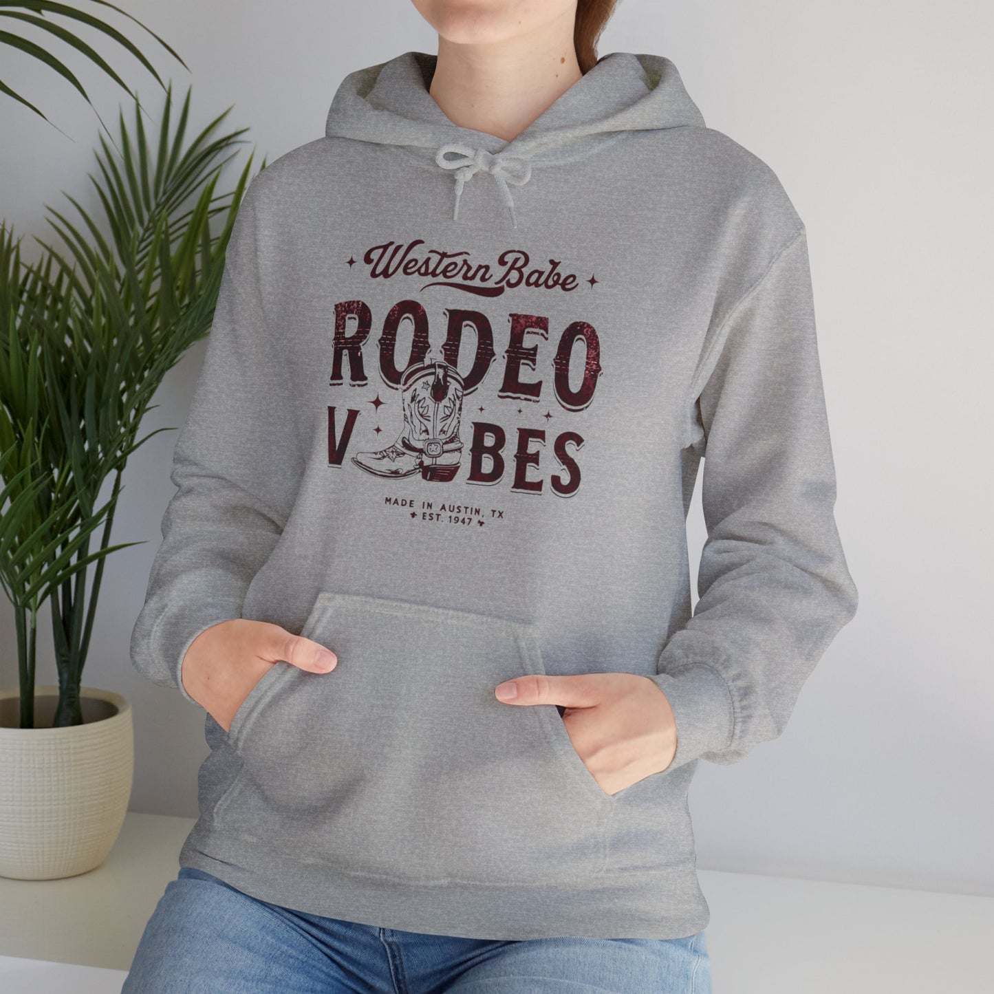 Sweat à capuche unisexe - Rodeo Vibes