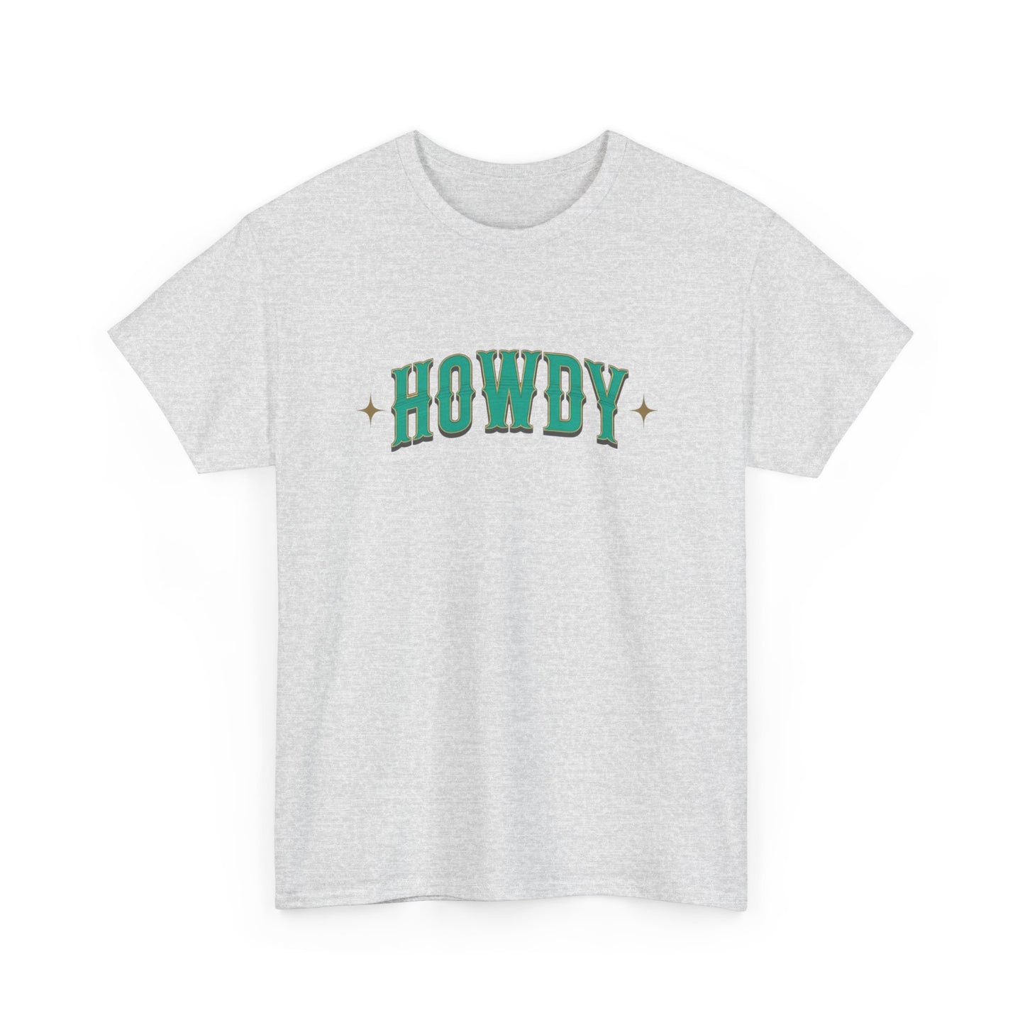 T-shirt unisexe en coton épais - Howdy Vert