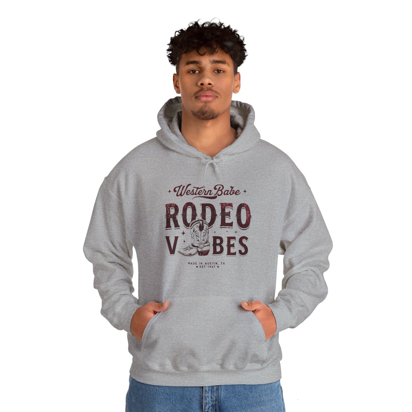 Sweat à capuche unisexe - Rodeo Vibes