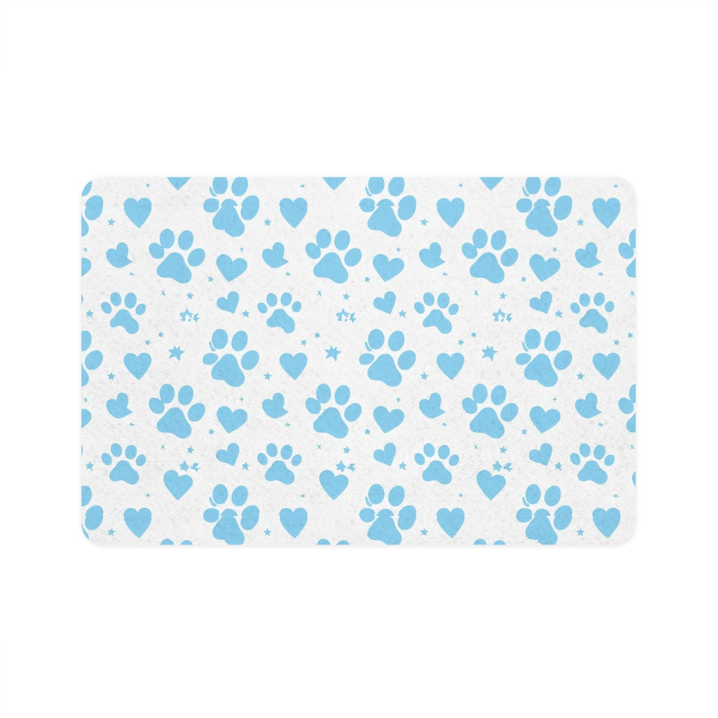 Tapis pour animaux - Pattes bleues