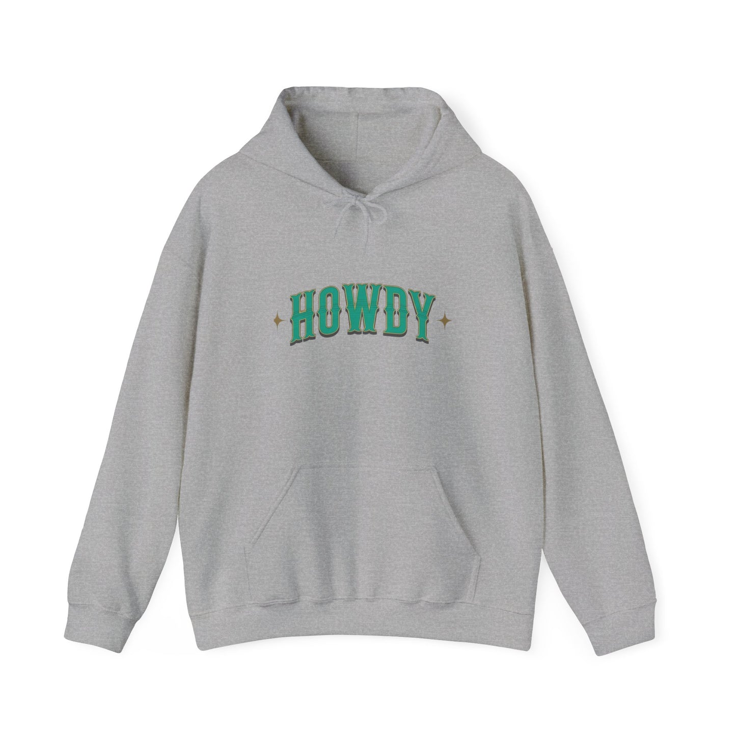 Sweat à capuche unisexe - Howdy Vert