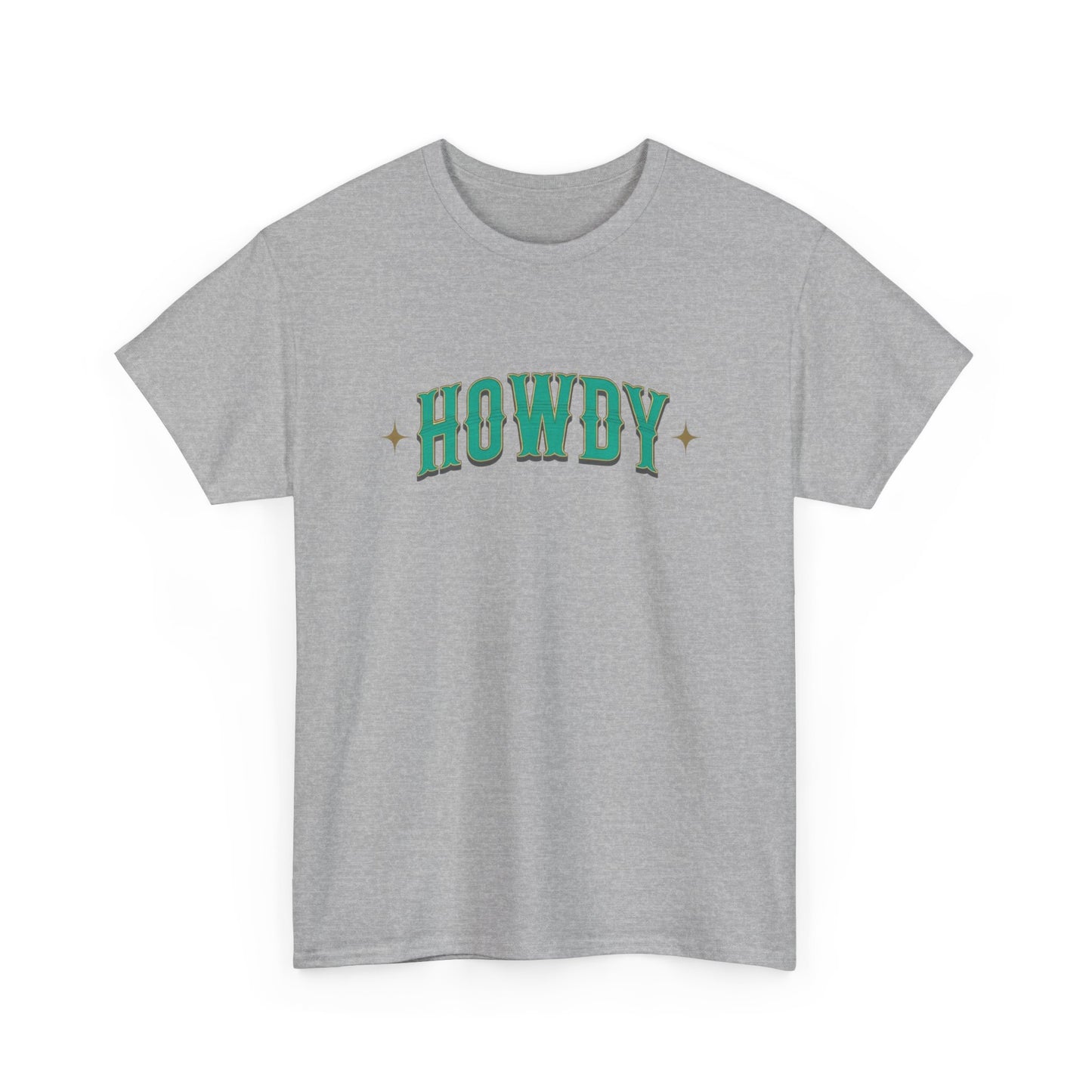 T-shirt unisexe en coton épais - Howdy Vert